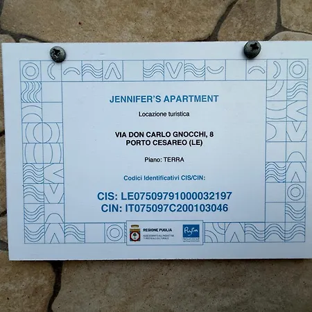 Jennifer's Apartment Porto Cesareo